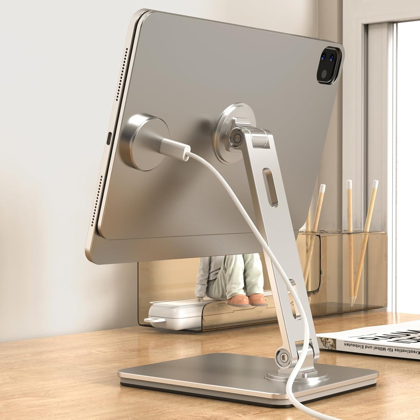 Magnetic Charging Stand for iPad Pro 11 with 360 Rotation