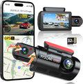 2.5K+1080P Dual Dash Cam with WiFi & GPS for Ultimate Safety