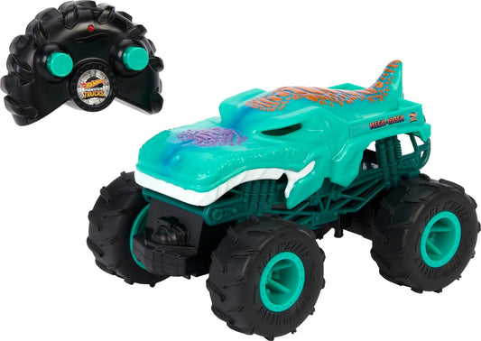 Mattel Hot Wheels RC Mega-Wrex Performs Wheelies
