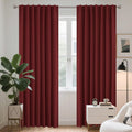 Joydeco Blackout Curtains 96 Inches Long for Bedroom