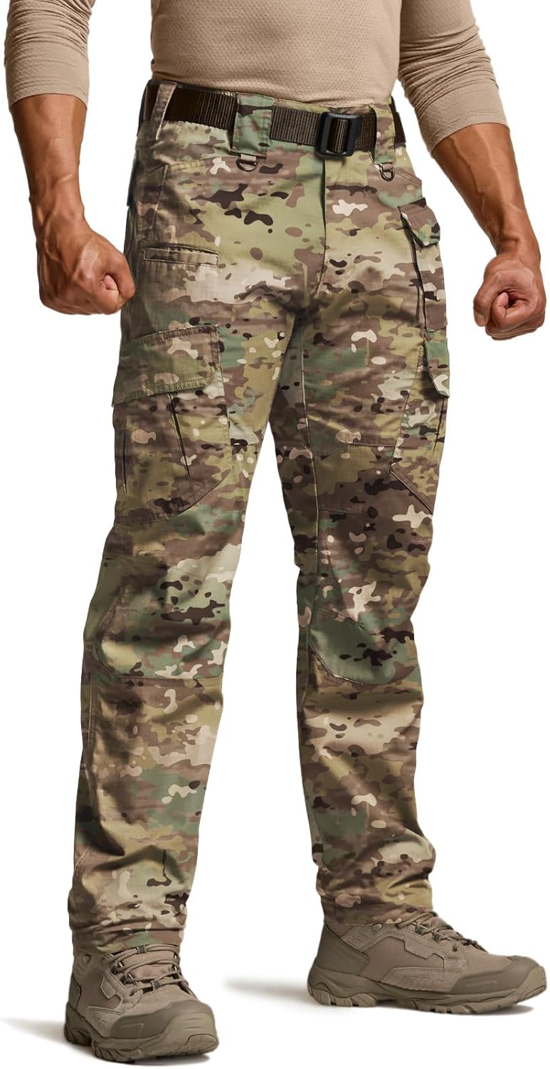 CQR Men's Tactical Pants for Outdoor Activities and Work