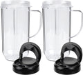 22oz Magic Bullet Blender Cups Replacement Parts - 2 Pack