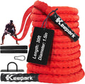 Battle Ropes for Home Gym 1.5in 30ft - Durable Full-Body Training