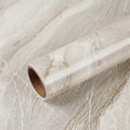 Marble Contact Paper Countertop 32in x 118in - Beige Gold Peel & Stick