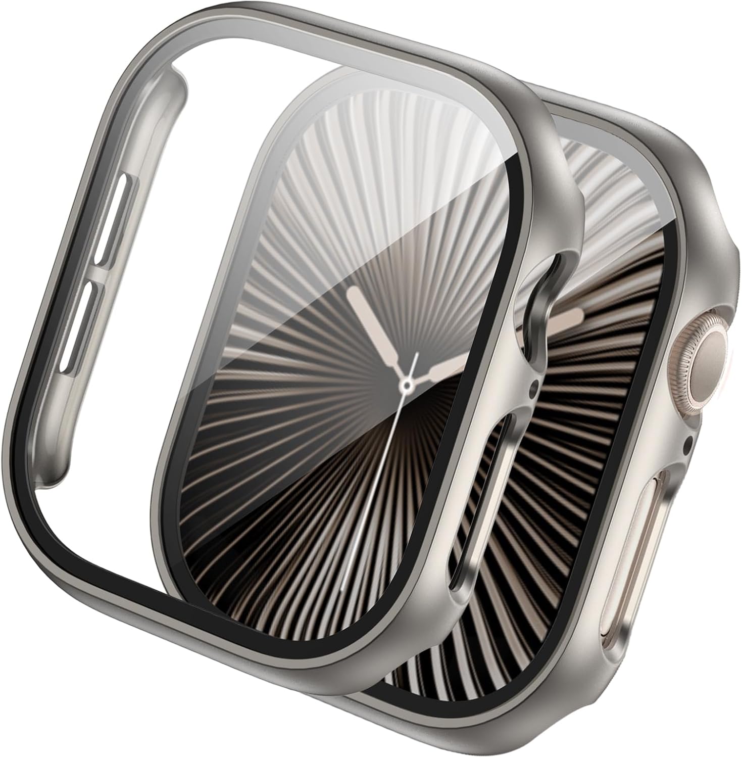WISKII 2-Pack Apple Watch 42mm Case - Full Shockproof Protection