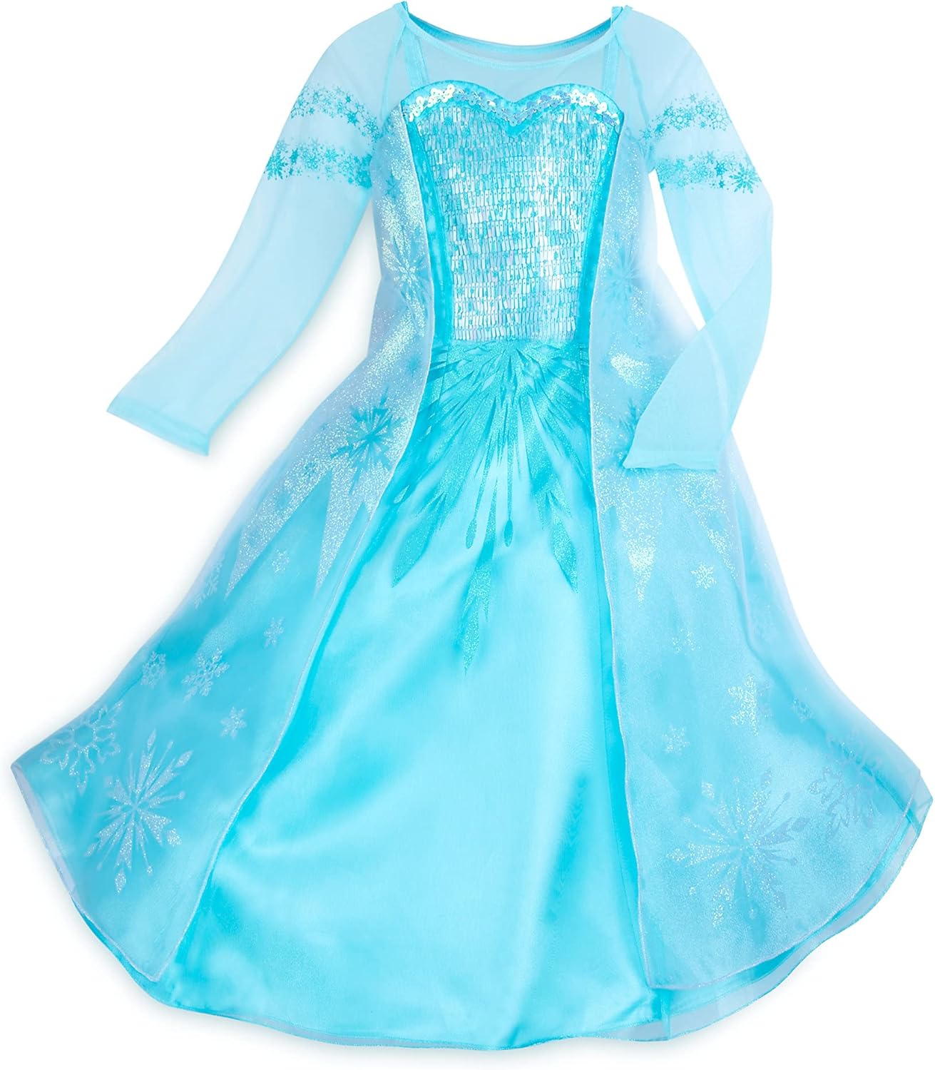Authentic Disney Princess Costume for Dress Up and Play Fun