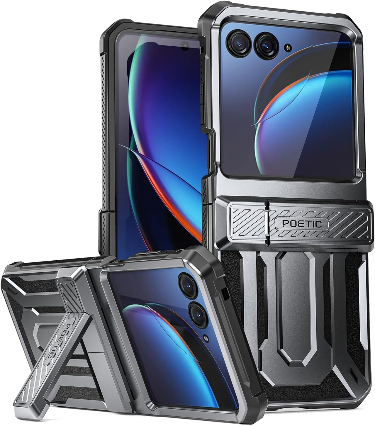 Poetic Spartan Case for Motorola Razr Plus 2023 - Shockproof Design