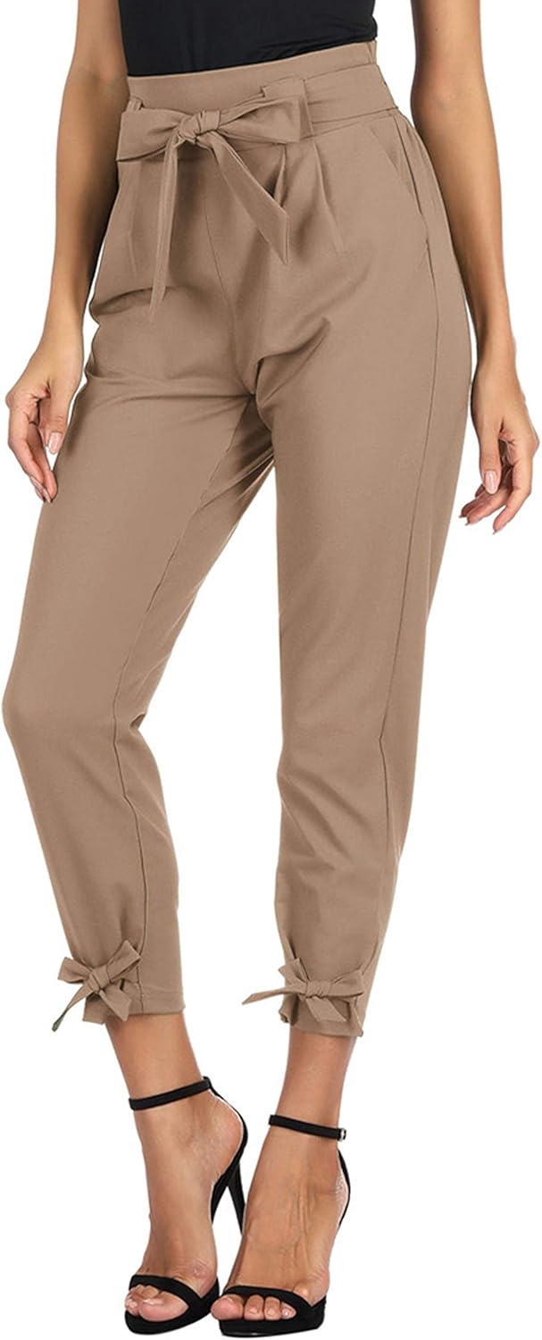 GRACE KARIN Womens Casual High Waist Pencil Pants for Work