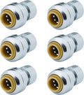 SharkBite 1/4 in x 3/8 in Compression Stop Valve Connector - Easy Push