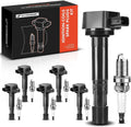 A-Premium Set of 6 Ignition Coil Pack and Spark Plugs Review