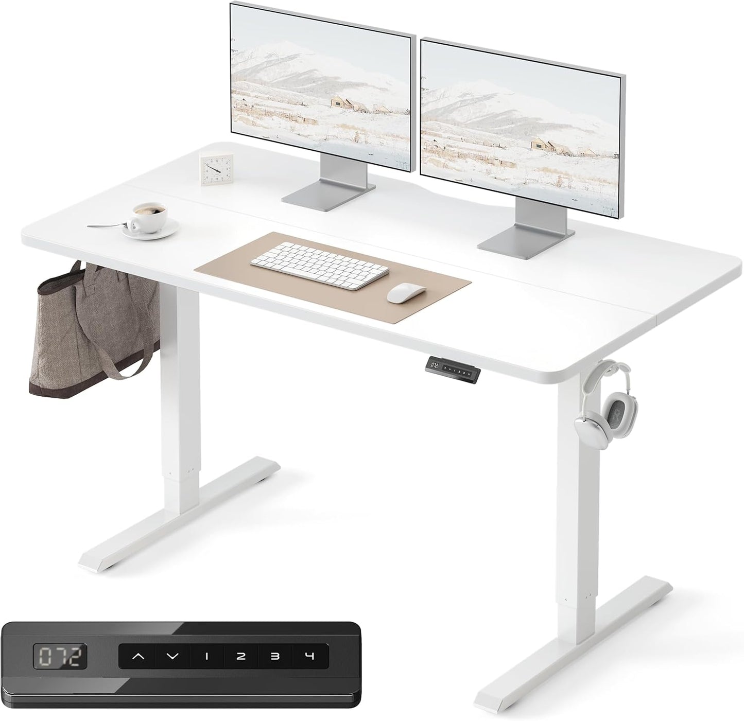 FEZIBO 55 x 24 Electric Standing Desk for Healthier Workdays