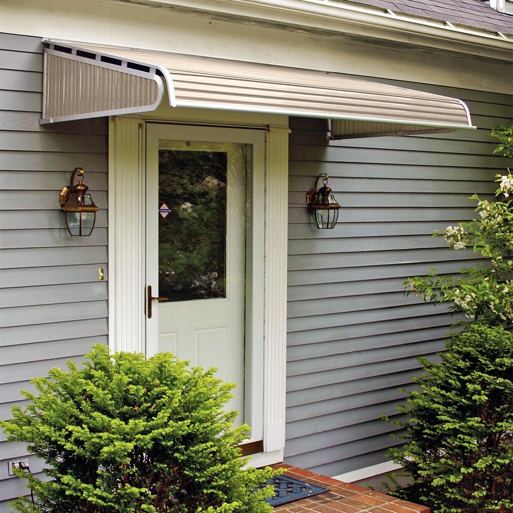1500 Series Aluminum Door Canopy with Sidewings for Protection