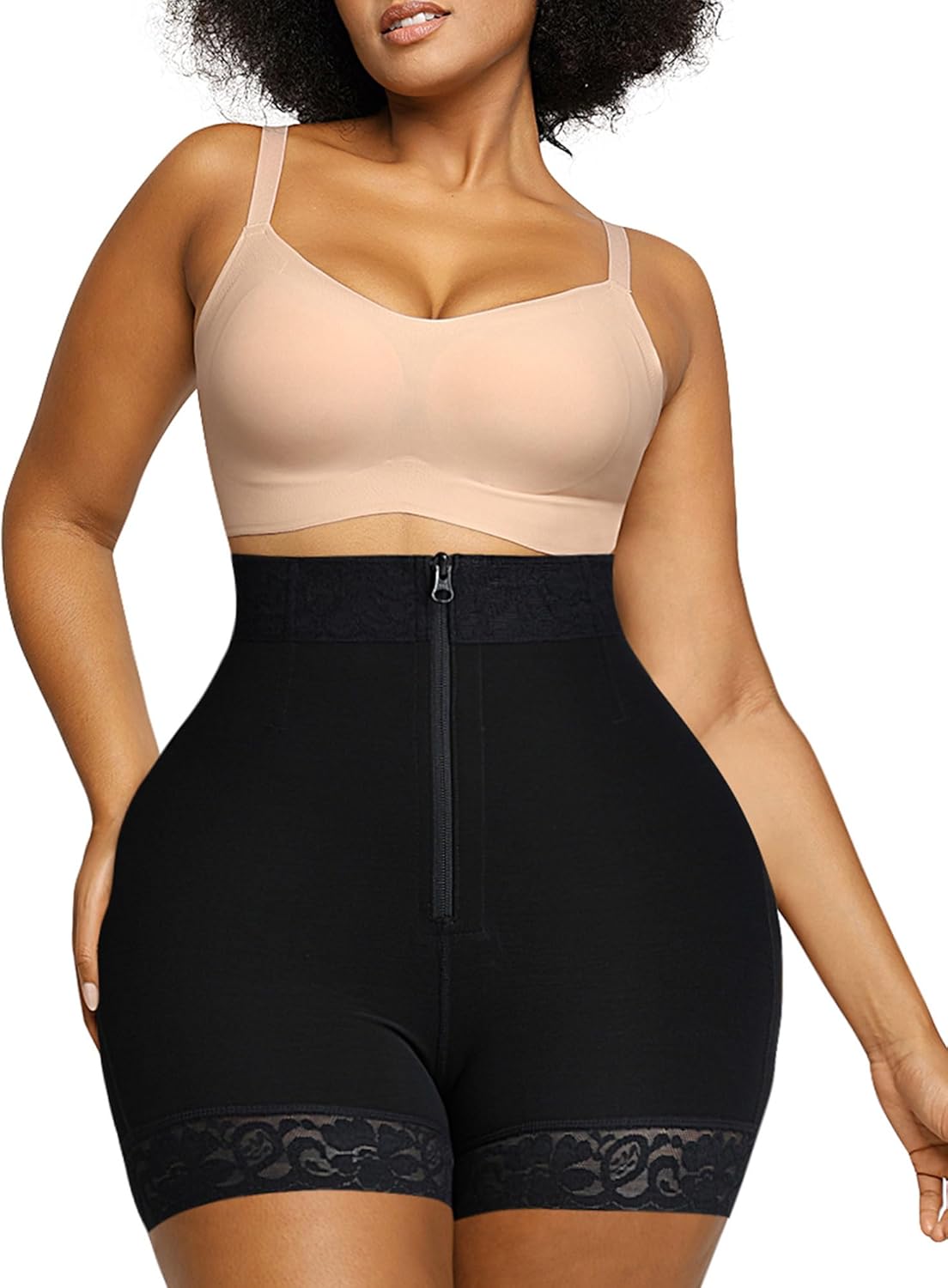SHAPELLX Butt Lifter Shapewear Tummy Control Shorts for Women
