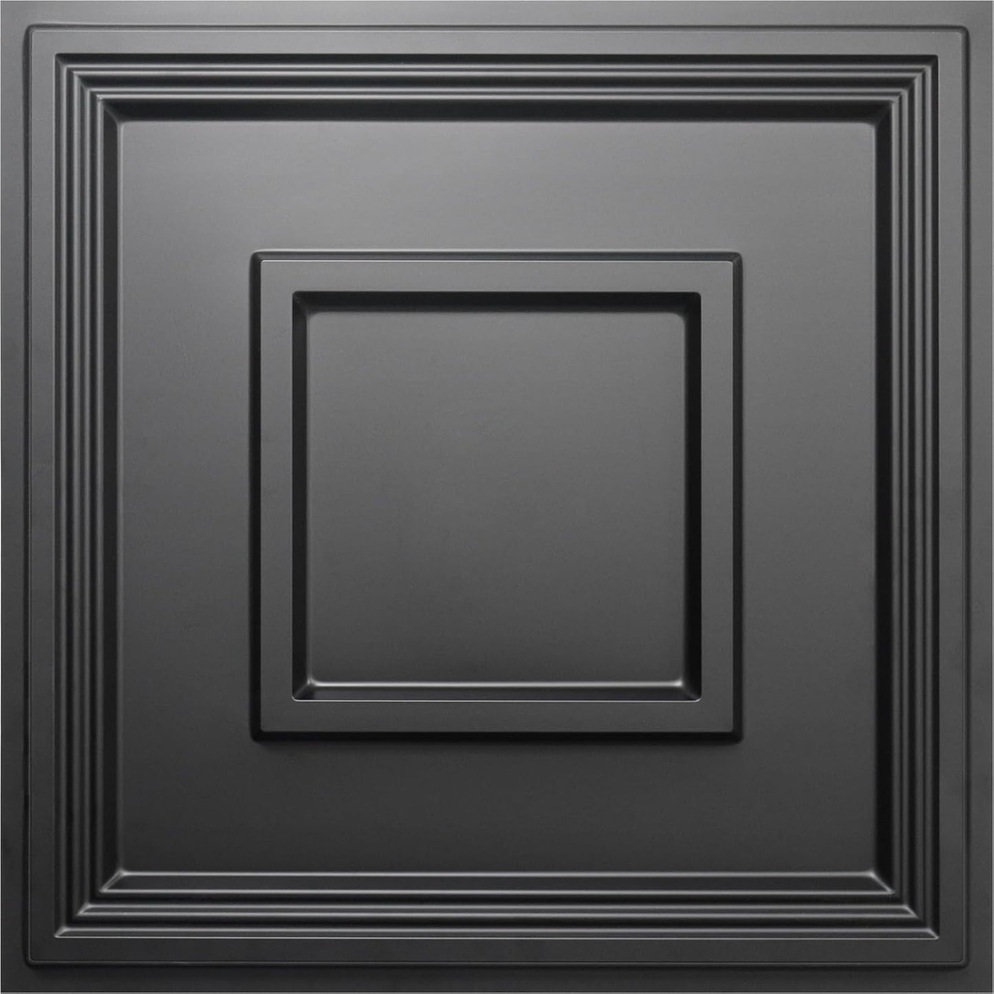 STICKGOO Black Drop Ceiling Tile 2ft x 2ft for Easy Installation
