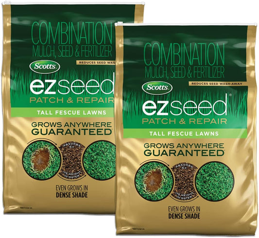 EZ Seed Patch & Repair Tall Fescue Grass Seed for Lawns 10 lb