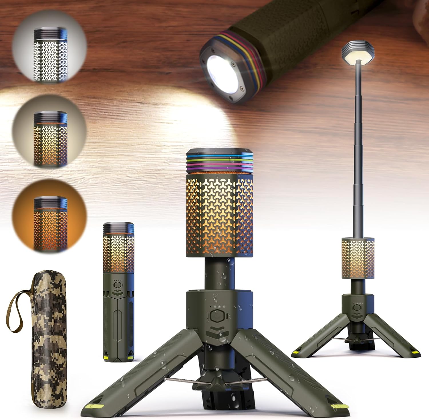 Rechargeable Telescopic Lantern - Mobile Lighting