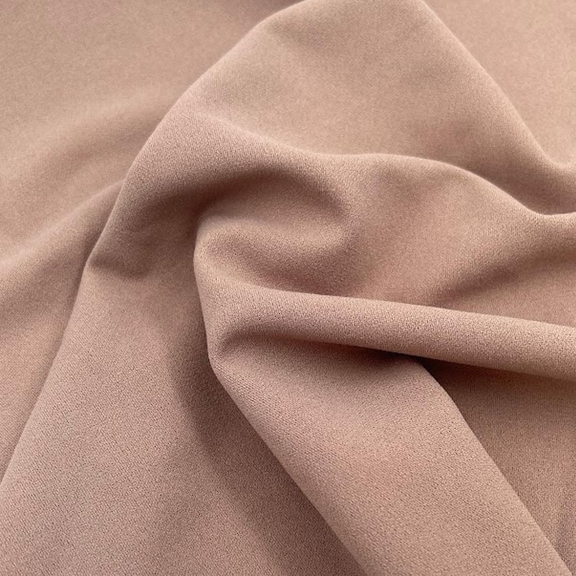 2-Way Stretch Solid Scuba Crepe Fabric for DIY Projects