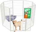 FXW Homeplus Unleashed Indoor Dog Playpen 45 in 8 Panels - Stress-Free