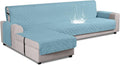 VANSOFY L Shaped Sectional Couch Cover - Waterproof, Pet Friendly