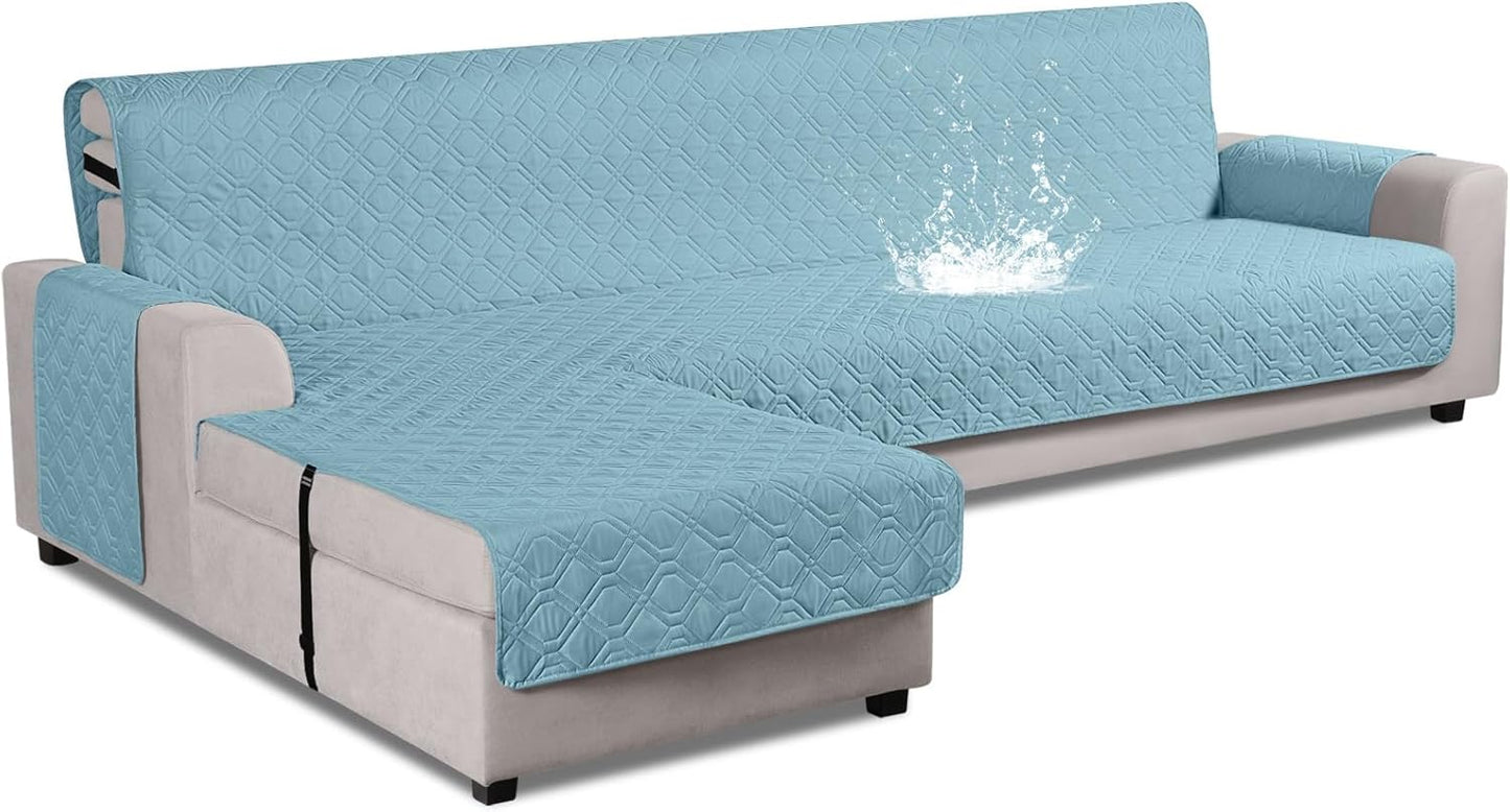 VANSOFY Upgraded Sectional Couch Covers for L Shaped Sofa