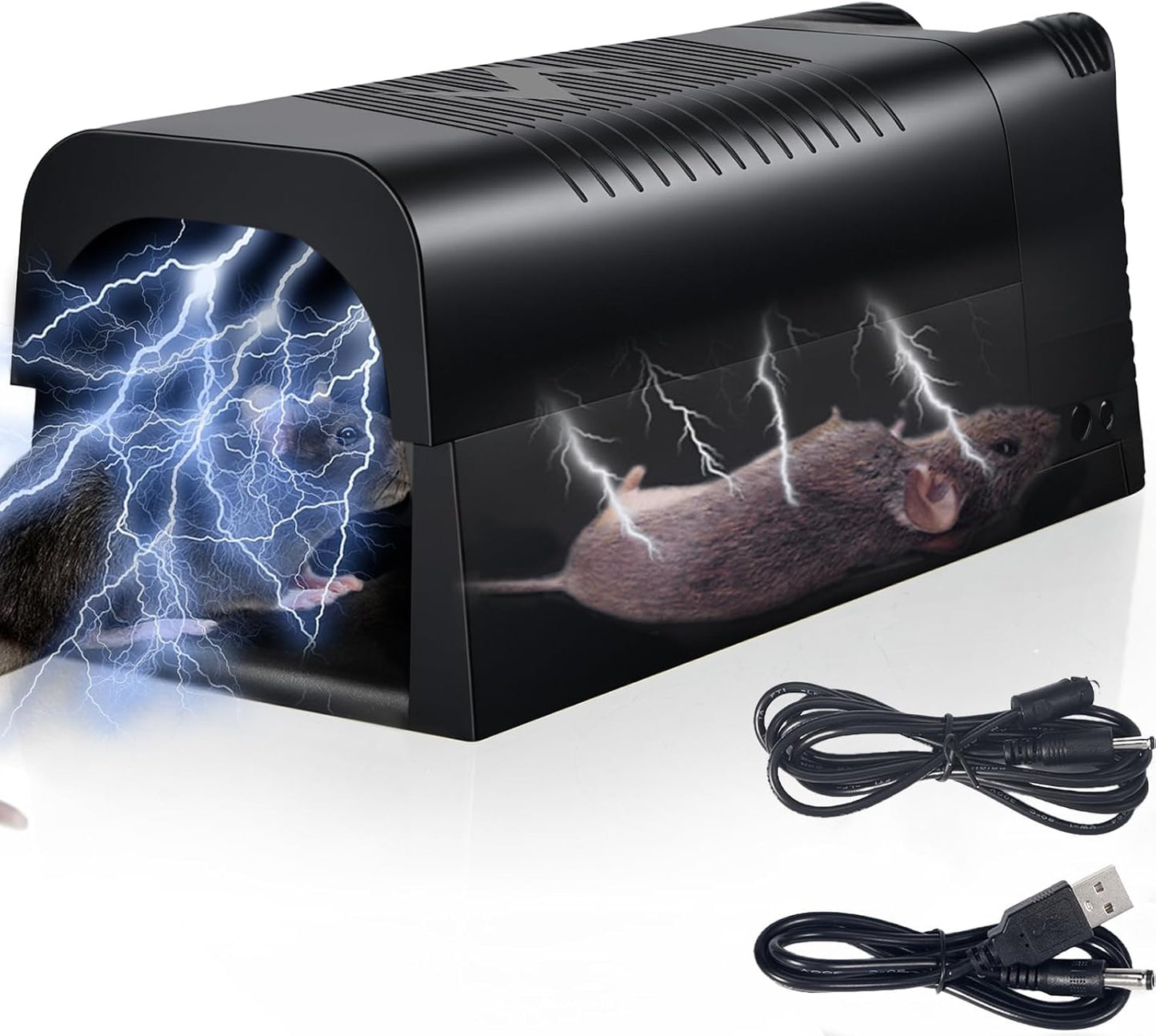 Upgraded High Voltage Electric Mouse Trap Zapper for Home Use