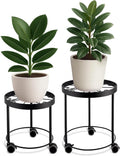 Indoor Plant Stand with Wheels (10ft and 12ft Diameter) - Mobile
