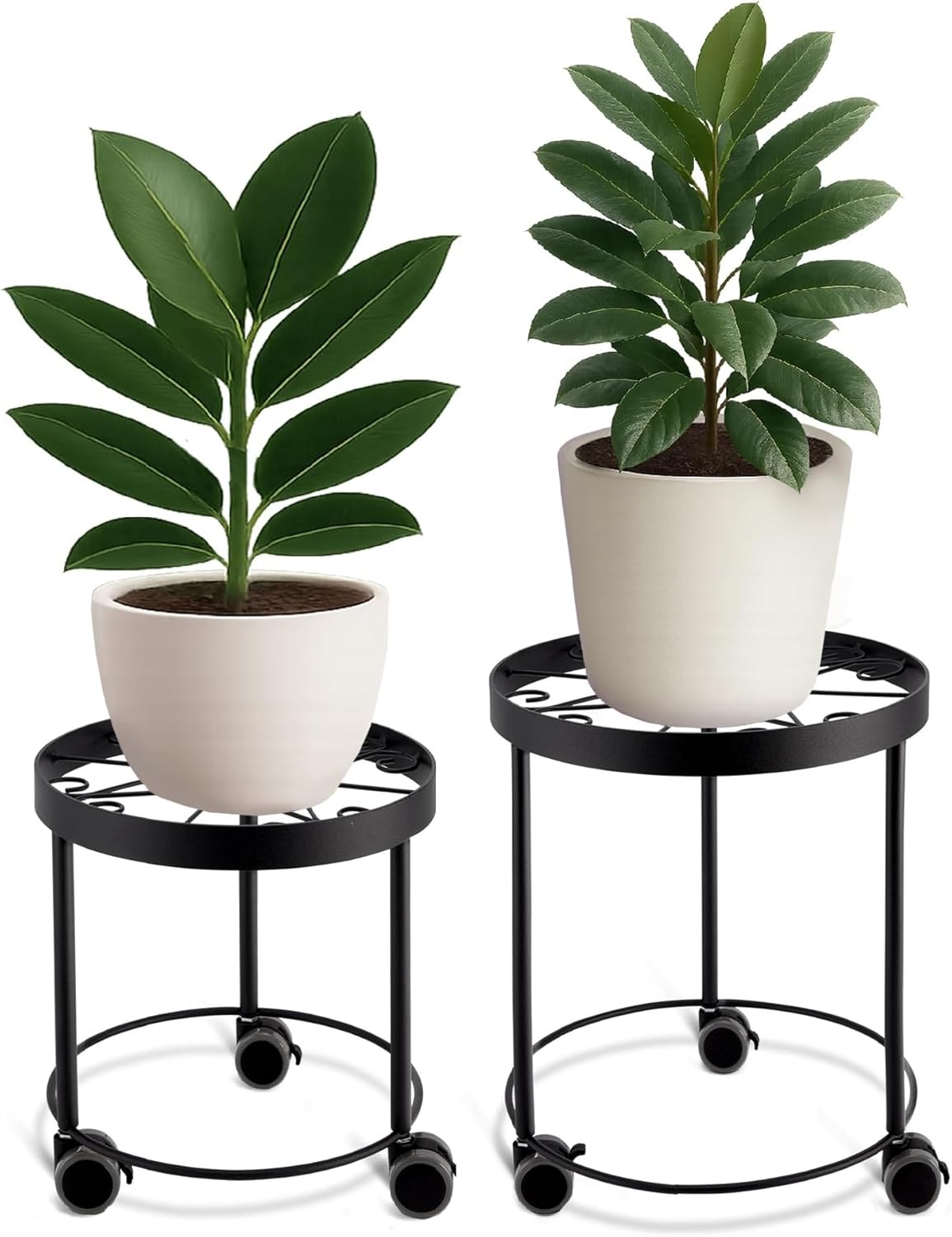 Indoor Plant Stand with Wheels for Easy Plant Mobility