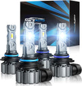 Marsauto M1S 9005 9006 Bulbs Combo: Super Bright 48000LM Light