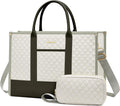 Laptop Bags for Women 15.6 in Waterproof Work Tote - Smart Organizer