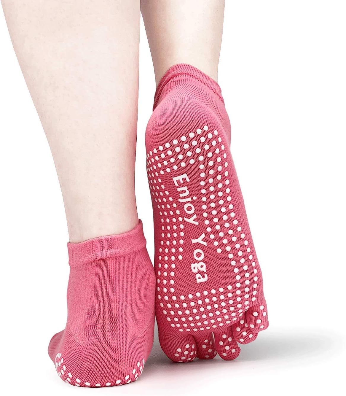 Colorful Grip Socks: Non-Slip Comfort by Jinny's