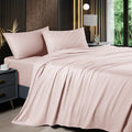 Shilucheng King Sheet Set Cooling Bamboo Blend - Silky Deep Pocket