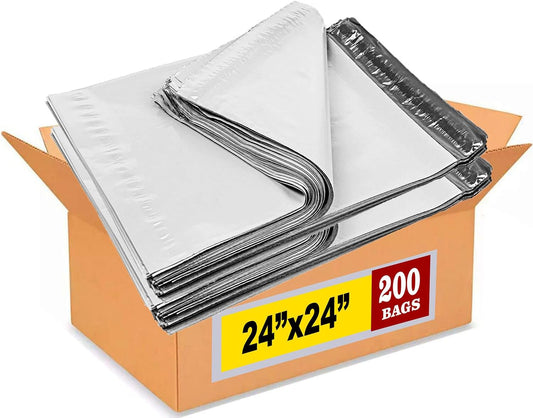 Extra Large 24x24 Inch Poly Mailers for Secure Shipping