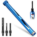 1in Dry Core Drill Bit for Concrete with 3 Adapters Included