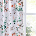 Fall Curtains for Living Room 84 in Floral Darkening Panels - Light
