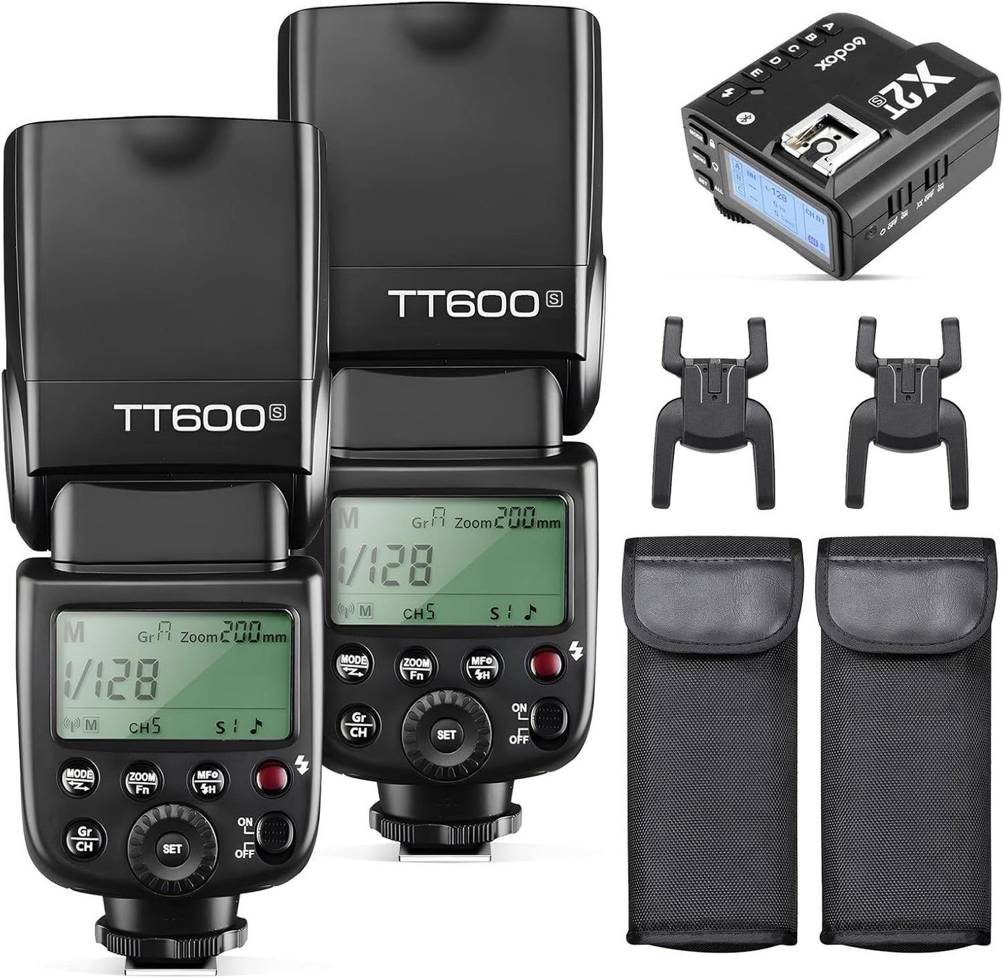Godox TT600S Flash Speedlite Kit with X2T-S for Sony Cameras
