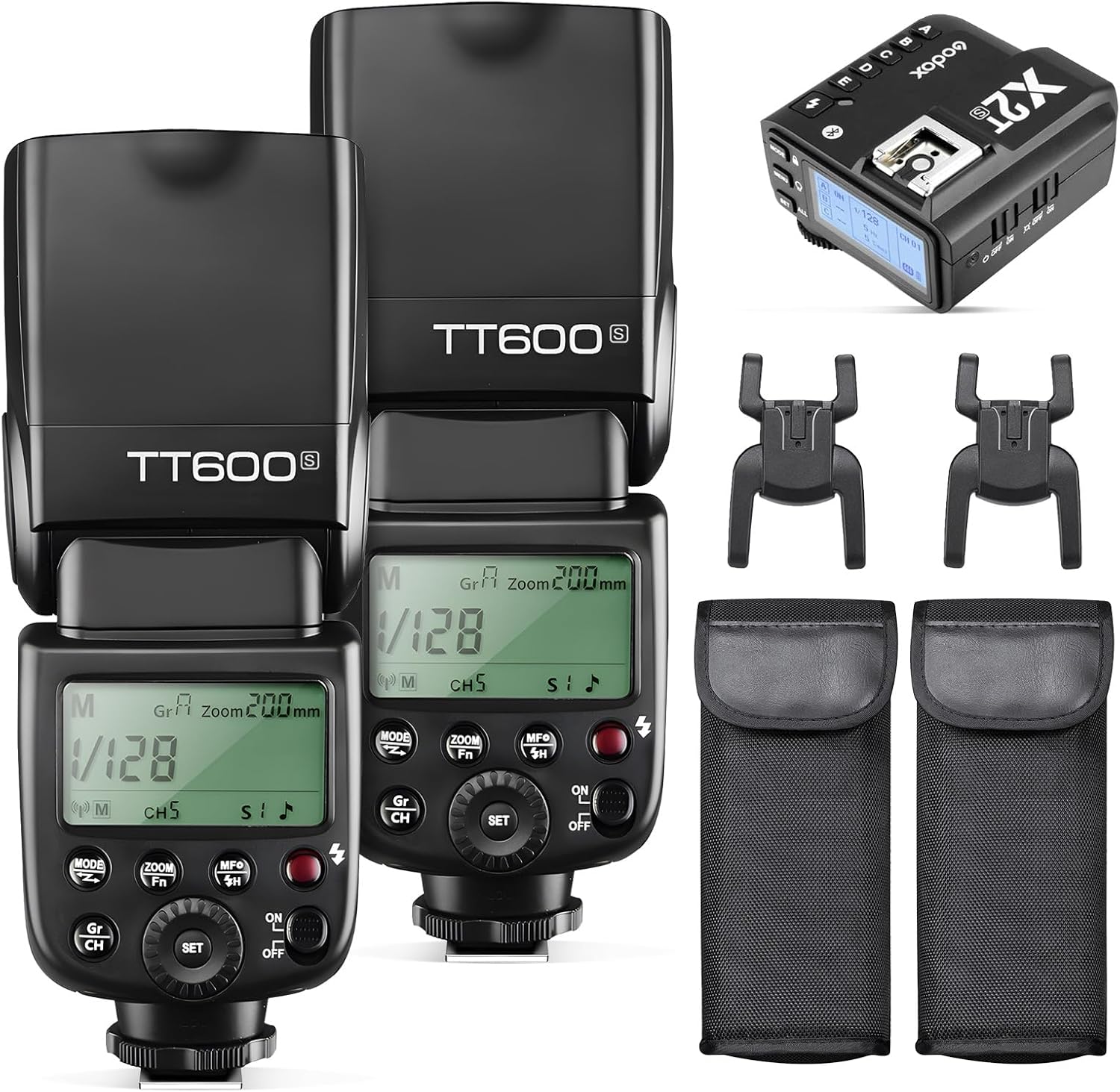 Godox TT600S Flash Speedlite Kit with X2T-S for Sony Cameras