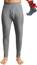 Midweight Merino Wool Base Layer Pants for Men - 250 g/m2