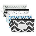 4 Packs Baby Wipes Dispenser - Portable Refillable Wipe Holder
