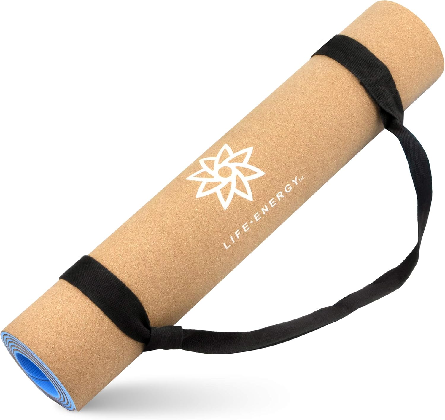 Premium 5mm Cork Yoga Mat with Convenient Strap