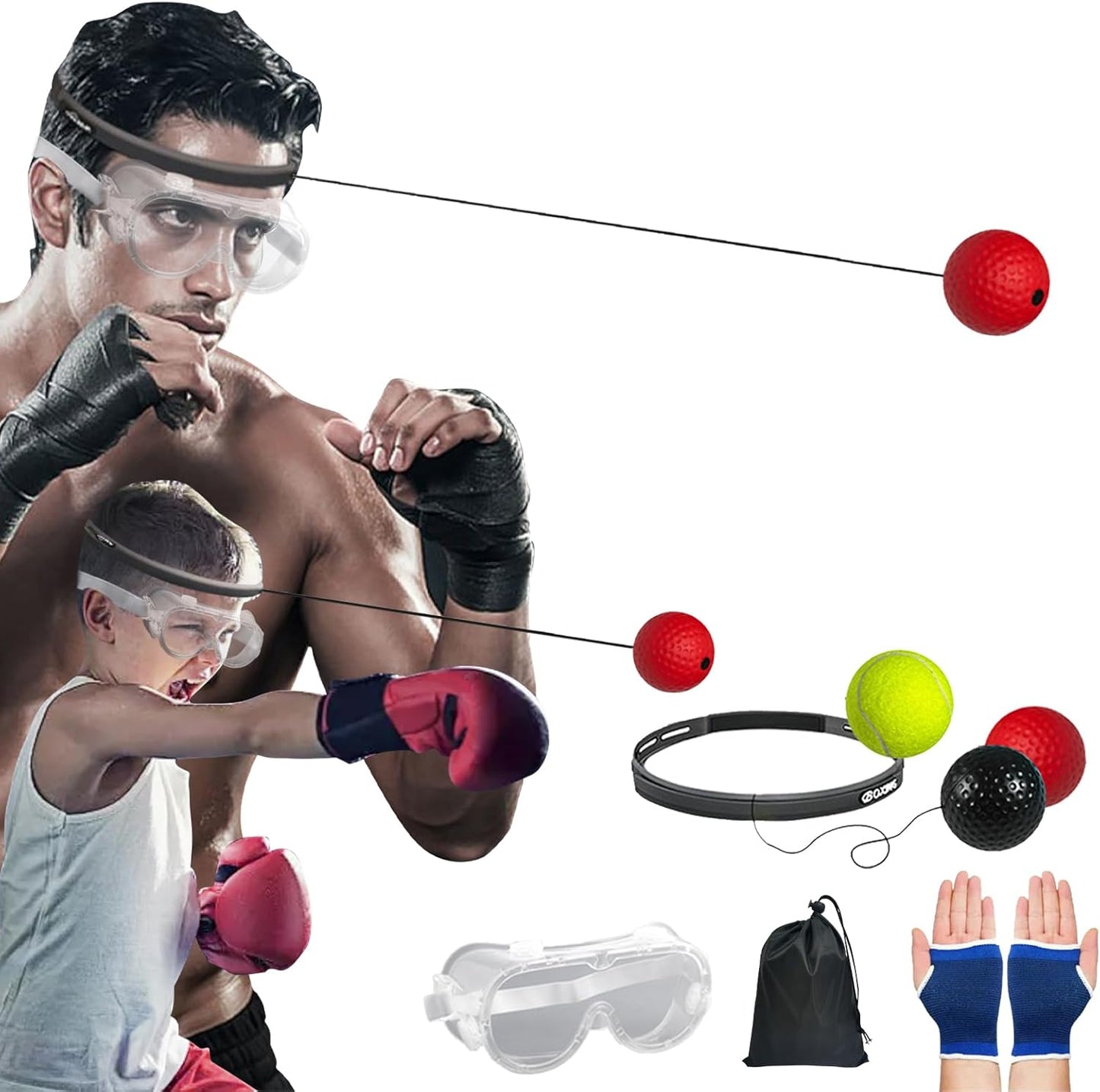 Ultimate Boxing Reflex Ball Set for Lightning-Fast Reactions!