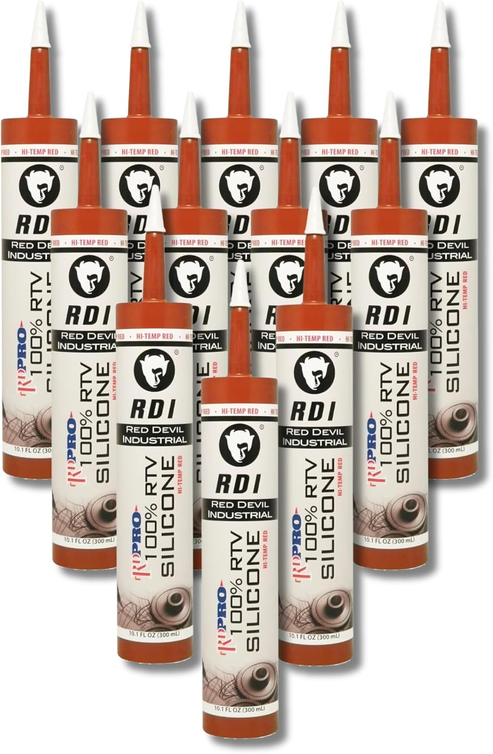 Red Devil 100% Heat Resistant RTV Silicone Sealant for Durability