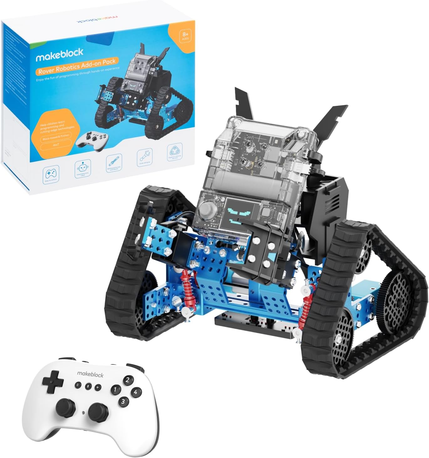 Enhance mBot2 with Rover Robotics Pack
