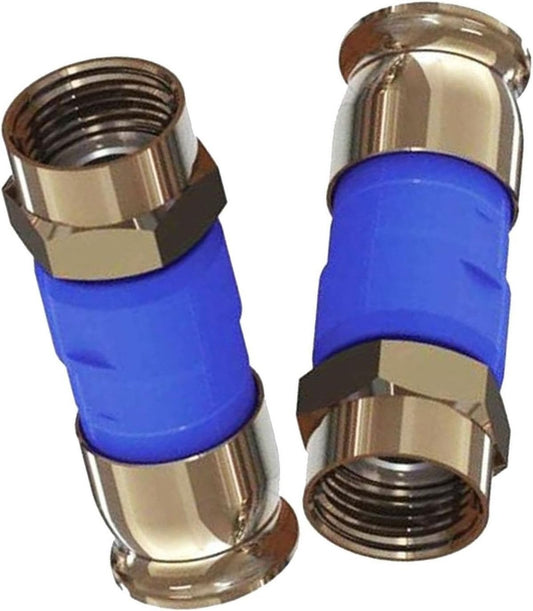 500 Pieces RG6 Coax Compression Connectors for Superior Performance