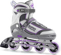 Women's Adjustable Inline Skate Roller Skates Blades - Adjustable Fit