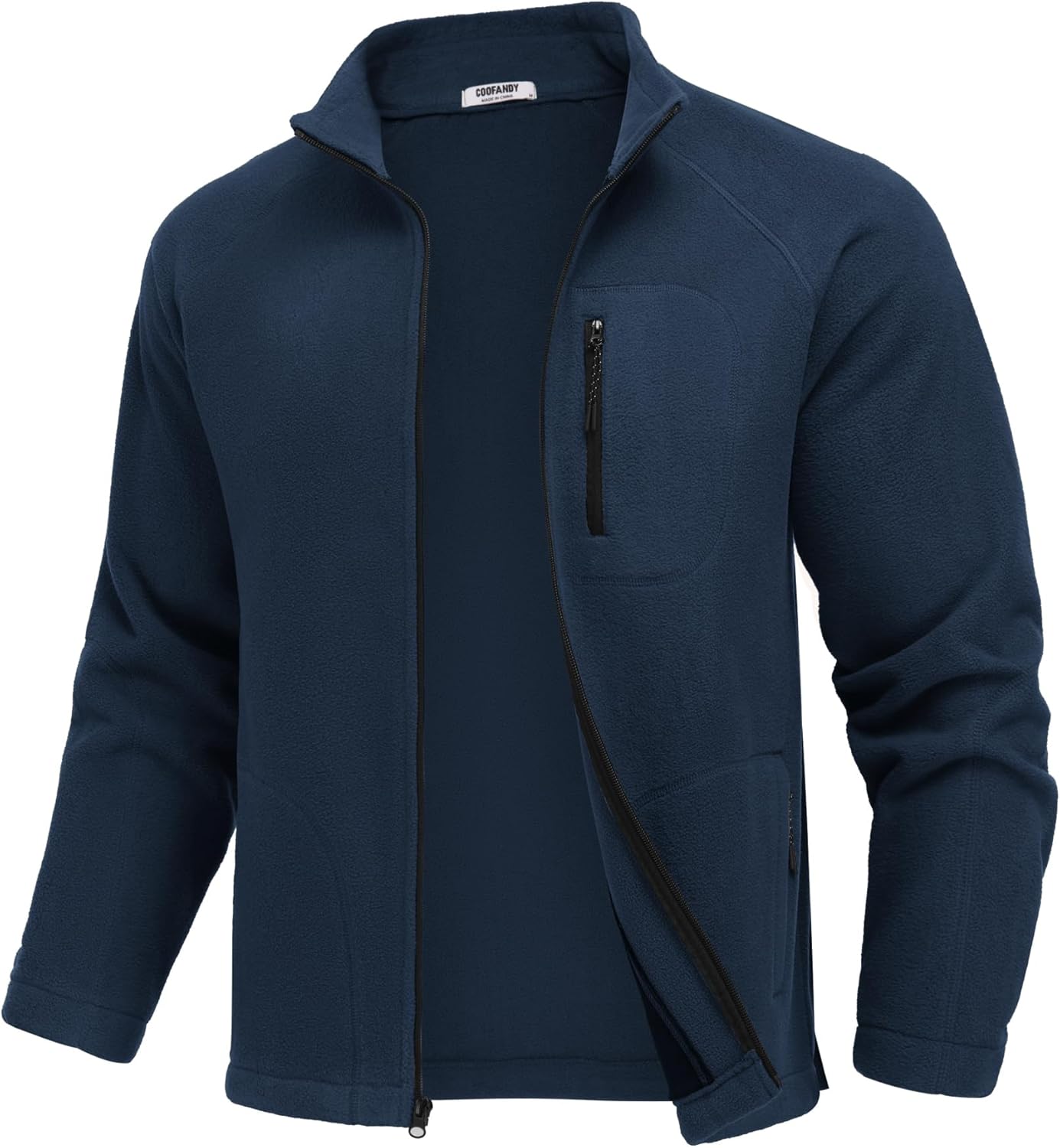 COOFANDY Men's Fleece Jackets for Comfort and Style Outdoors