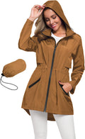 Avoogue Women's Long Raincoat with Hood - Lightweight (Style 9RYT)