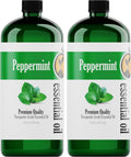 Peppermint Essential Oil 2-Pack (32oz Total) - Bulk Peppermint Oil