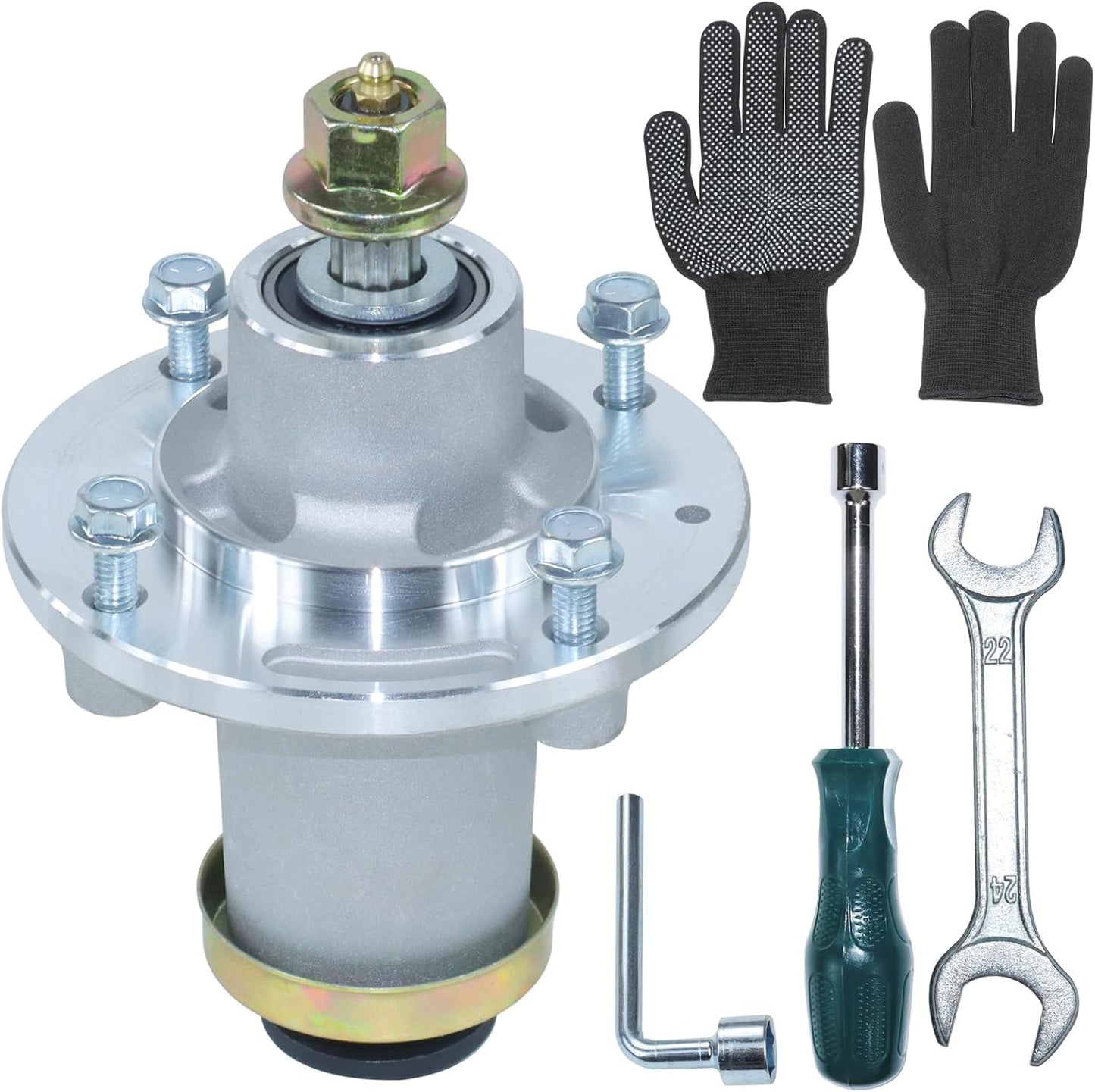 539112170 Spindle Assembly for Lawn Tractors - Pre-Greased Kit