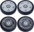 CheeMuii 4 Pcs 9ft HRX217 Lawn Mower Wheels Kit - Direct Replacement