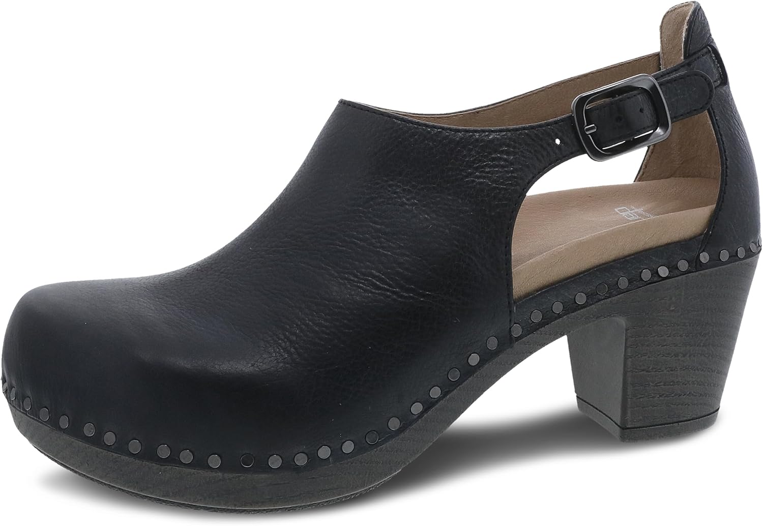 Dansko Sassy Stylish Closed Toe Heeled Clogs for Women